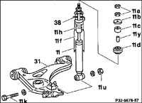  Амортизаторы Mercedes-Benz W201