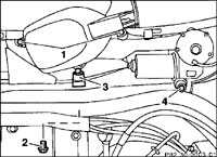  Стеклоочиститель и его двигатель Mercedes-Benz W201