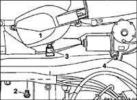  Стеклоочиститель и его двигатель Mercedes-Benz W201